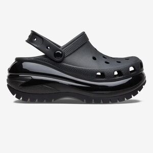 CROCS Clogs MEGA CRUSH Black Women Size 8 Men Size 6 Unisex